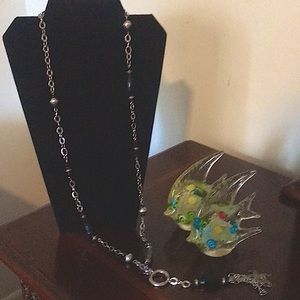 Long “Y” Necklace, converts to much longer/swanky!